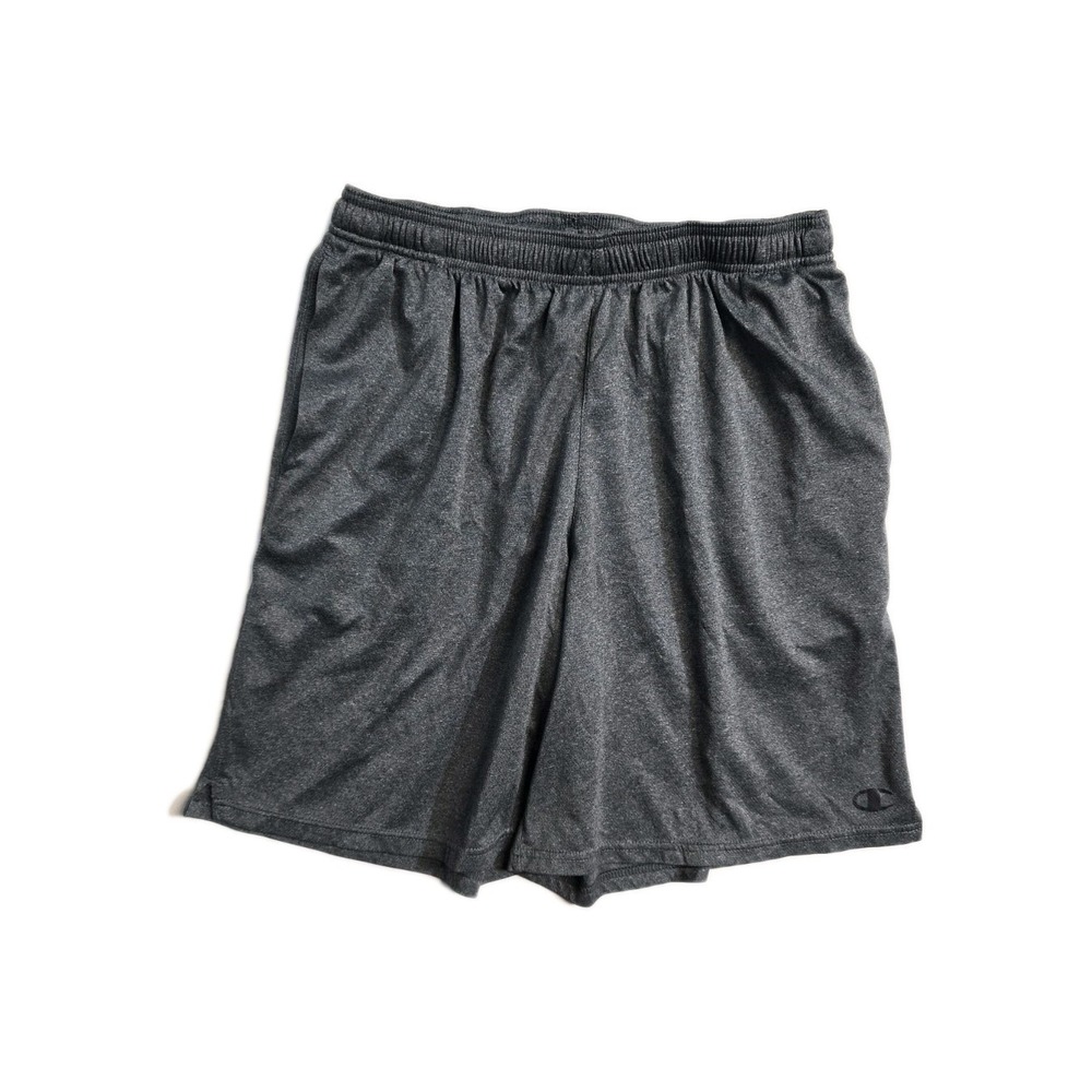 Champion Men's Athletic Shorts Large Gray Drawstrings